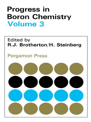 cover image of Progress in Boron Chemistry
